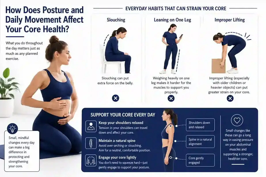 How Does Posture and Daily Movement Affect Your Core Health Corby?
