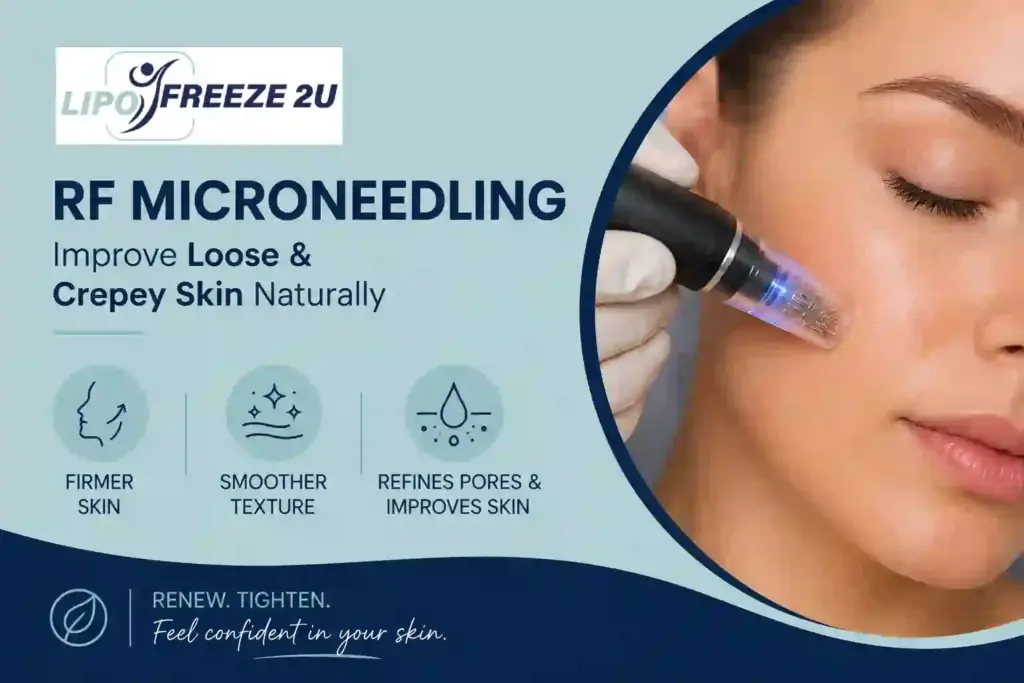 Can RF Microneedling Help Improve Loose and Crepey Skin Corby?